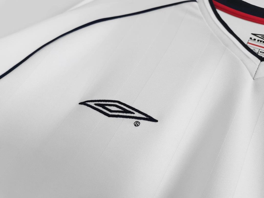 England 2002 Home Long Sleeve - Retro