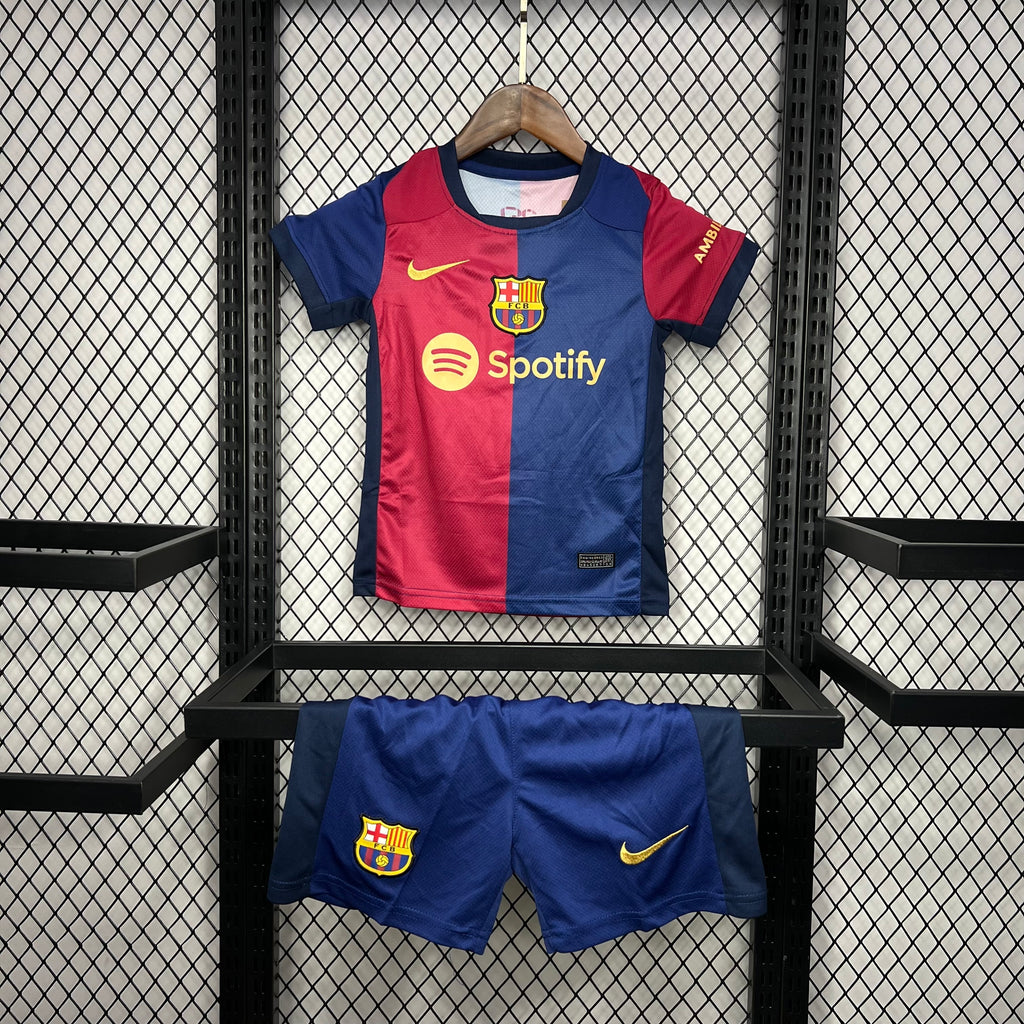 Barcelona 2024/25 Home - Kid Kit