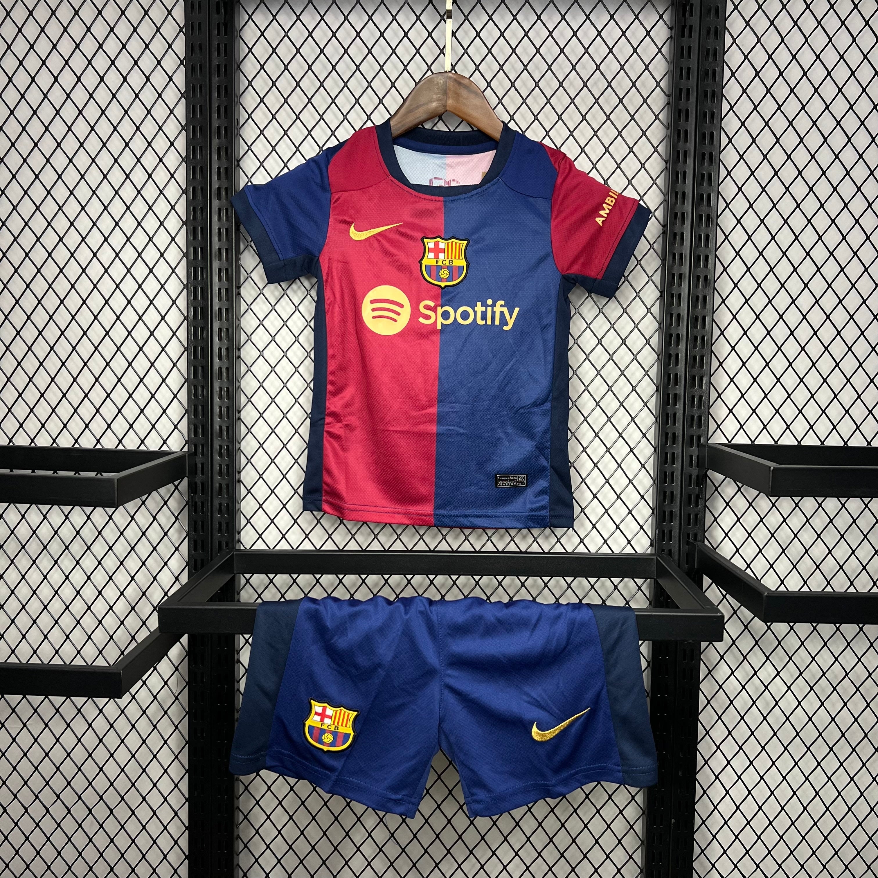 Barcelona 2024/25 Home - Kid Kit