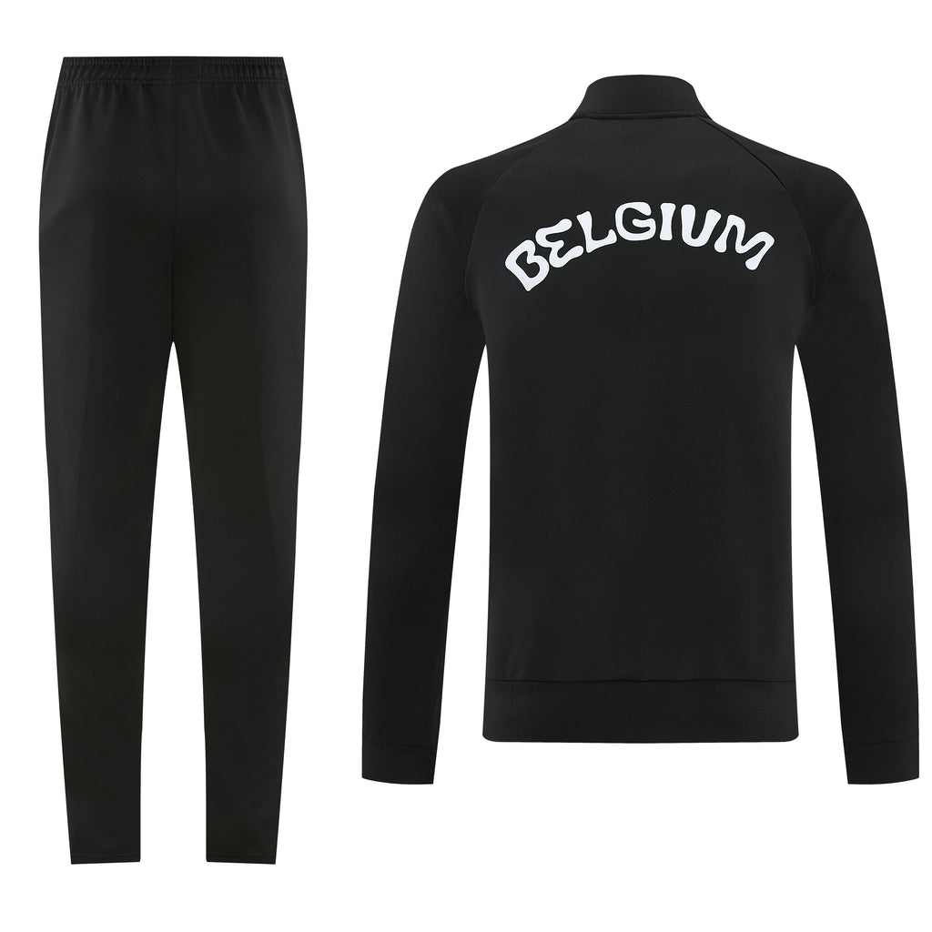 Belgium 2026 Black Tracksuit