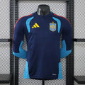 Spain 2026 Navy ¼  Zip Player Version Training Top
