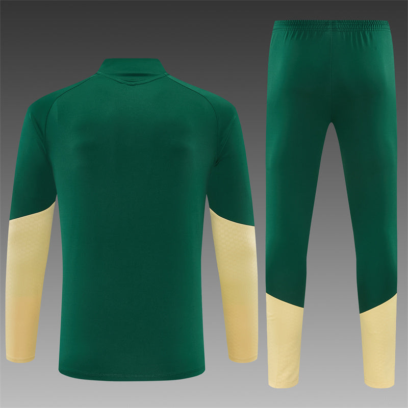 Real Madrid 2026/27 Dark Green ¼  Zip Training Set | Adult + Kids Sizes