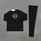 Paris Saint-Germain 2025/26 Black T90 ¼ Zip Training Set | Adult + Kids Sizes