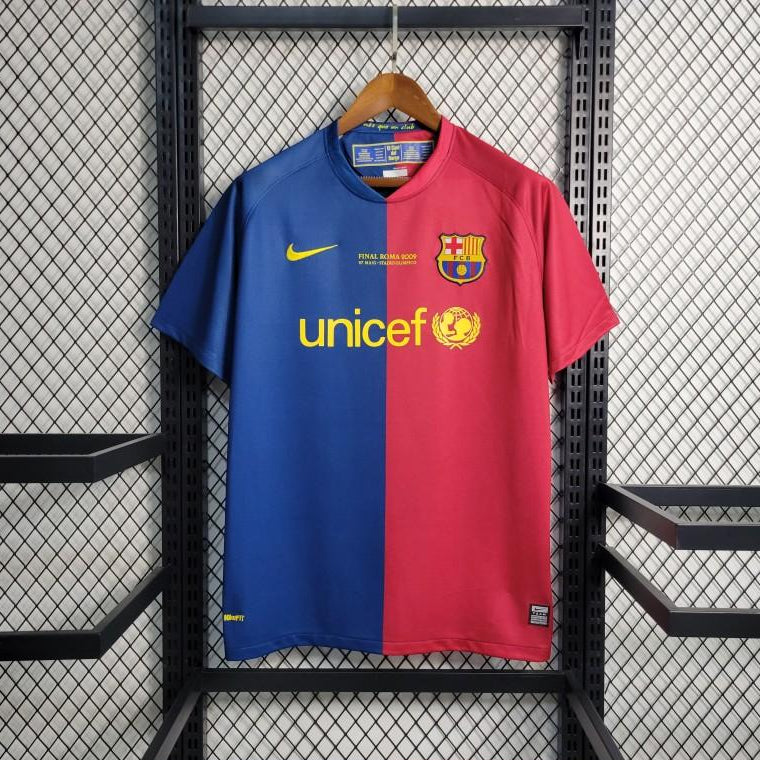 Barcelona 2009 CL Final Rome Home - Retro