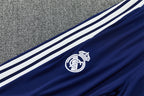 Real Madrid 2026/27 White/Navy ¼  Zip Training Set | Adult + Kids Sizes