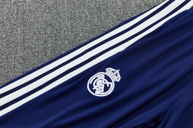 Real Madrid 2026/27 White/Navy ¼  Zip Training Set | Adult + Kids Sizes