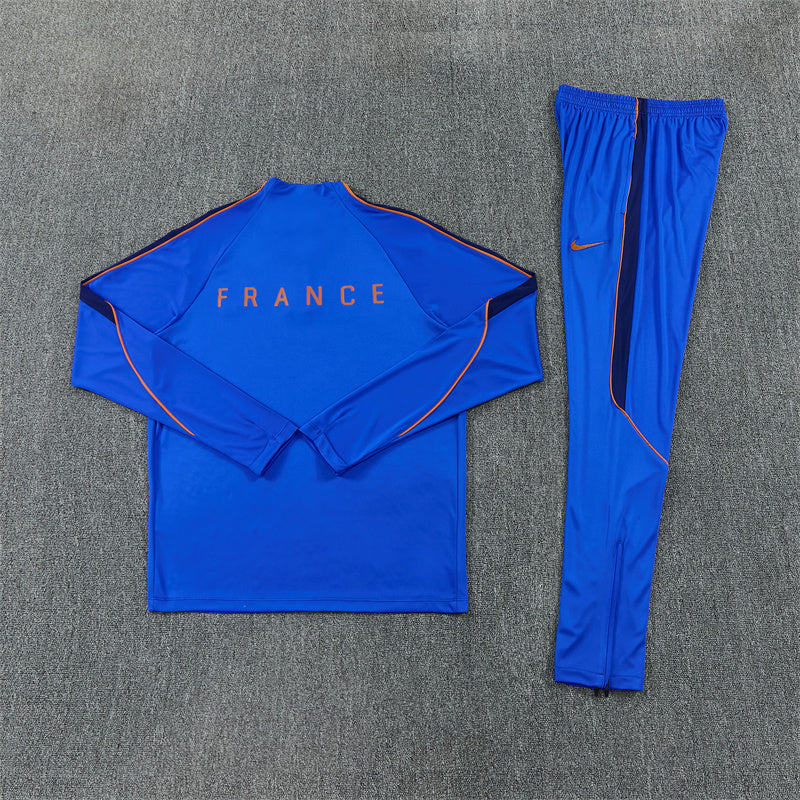France 2026/27 Blue ¼  Zip Training Set | Adult + Kids Sizes