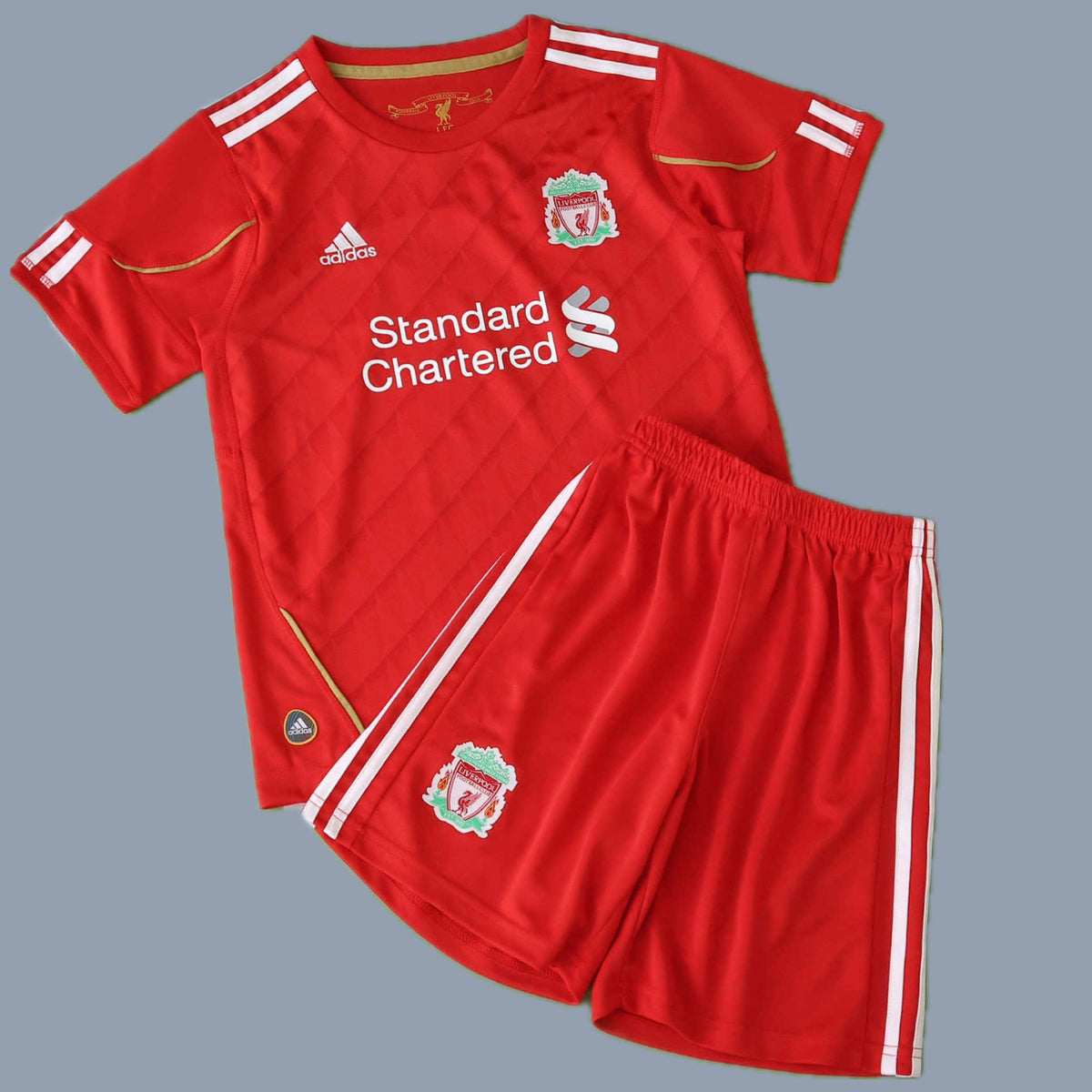 Liverpool FC 2010/12 Home - Retro Kid Kit football kit - view 1
