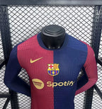 Barcelona 2024/25 Home Long Sleeve - Player Version