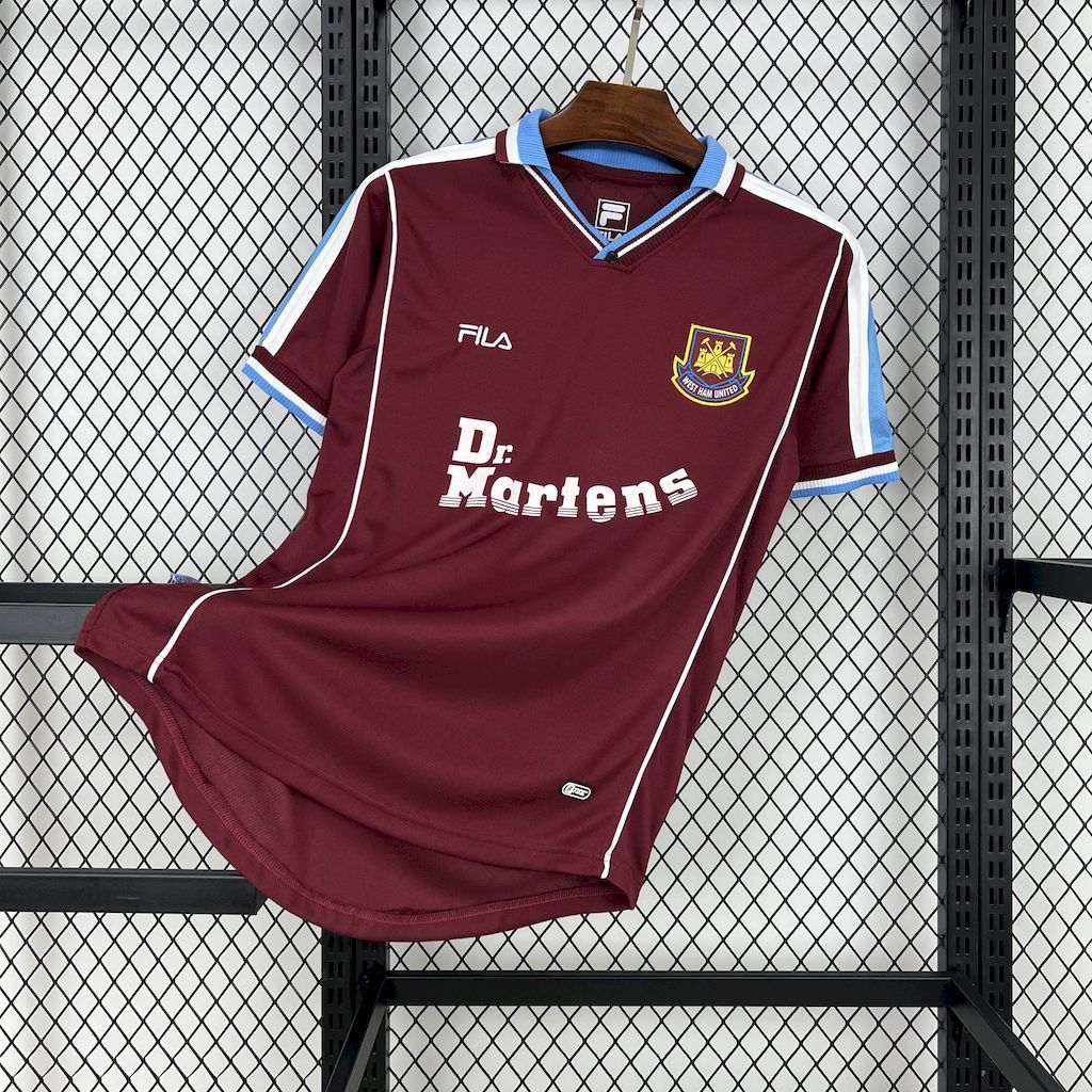 West Ham United 1999/01 Home - Retro