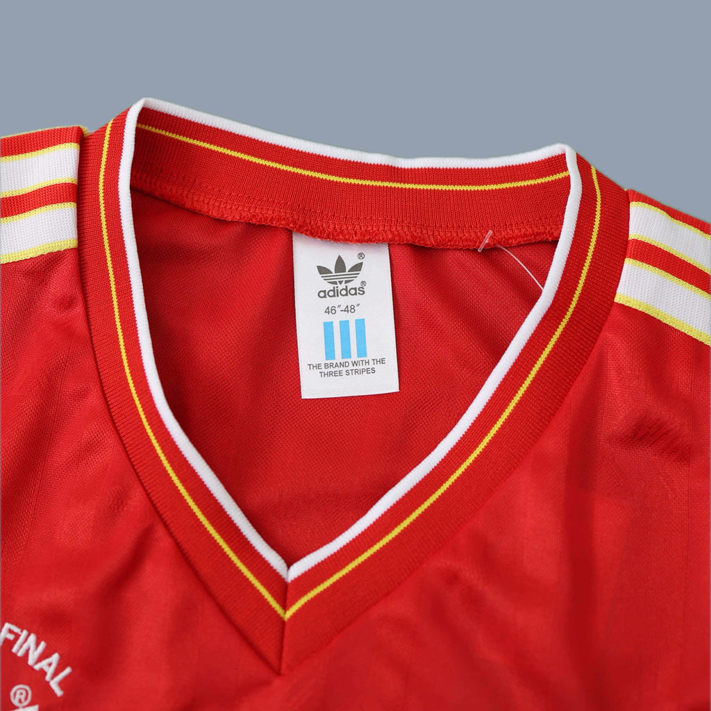 Liverpool FC 1986 FA Cup Final Home - Retro football kit - view 9