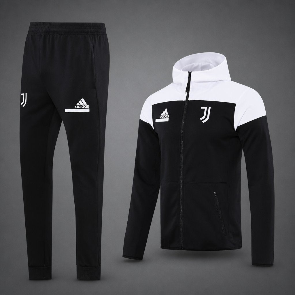Juventus 2026/27 Black Hooded Tracksuit