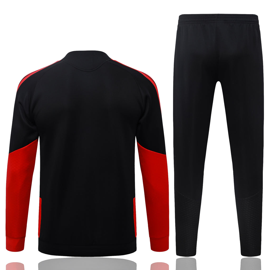 Manchester United 2026/27 Black Tracksuit  | Adult + Kids Sizes