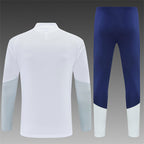 Real Madrid 2026/27 White/Navy ¼  Zip Training Set | Adult + Kids Sizes