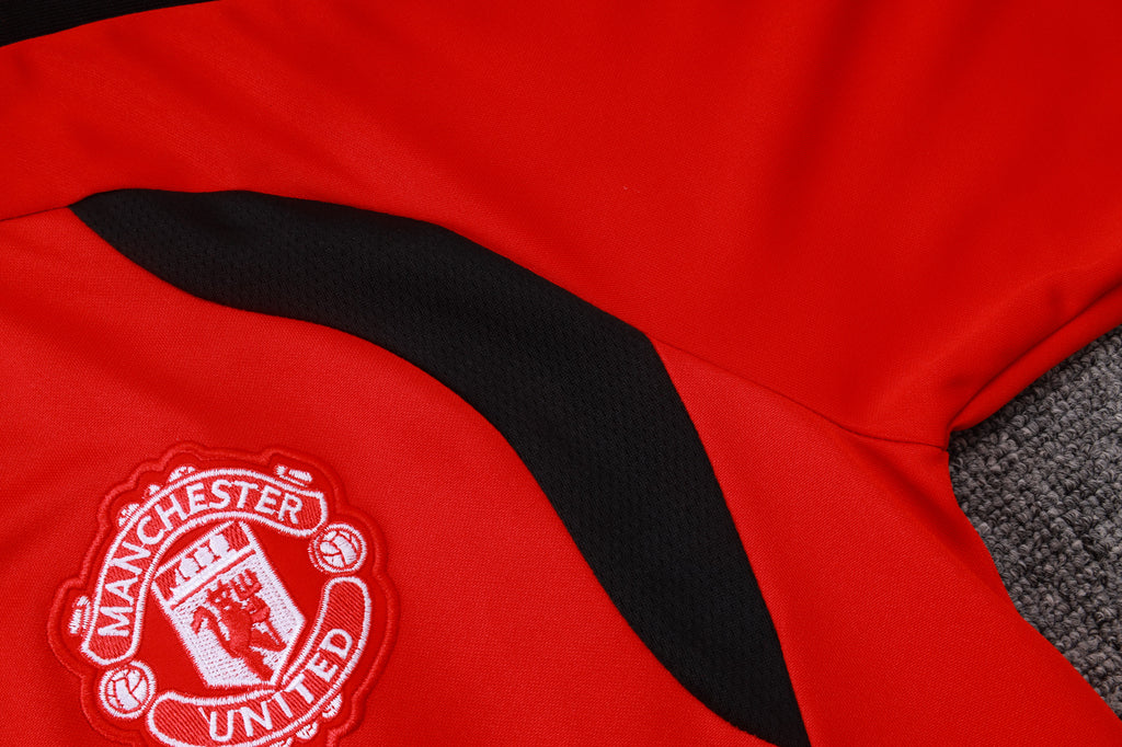 Manchester United 2026/27 Red Black Tracksuit  | Adult + Kids Sizes