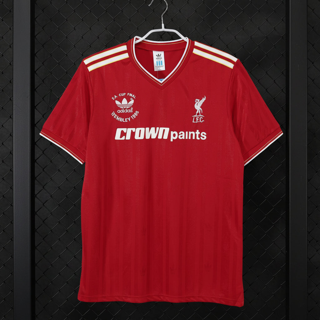 Liverpool FC 1986 FA Cup Final Home - Retro