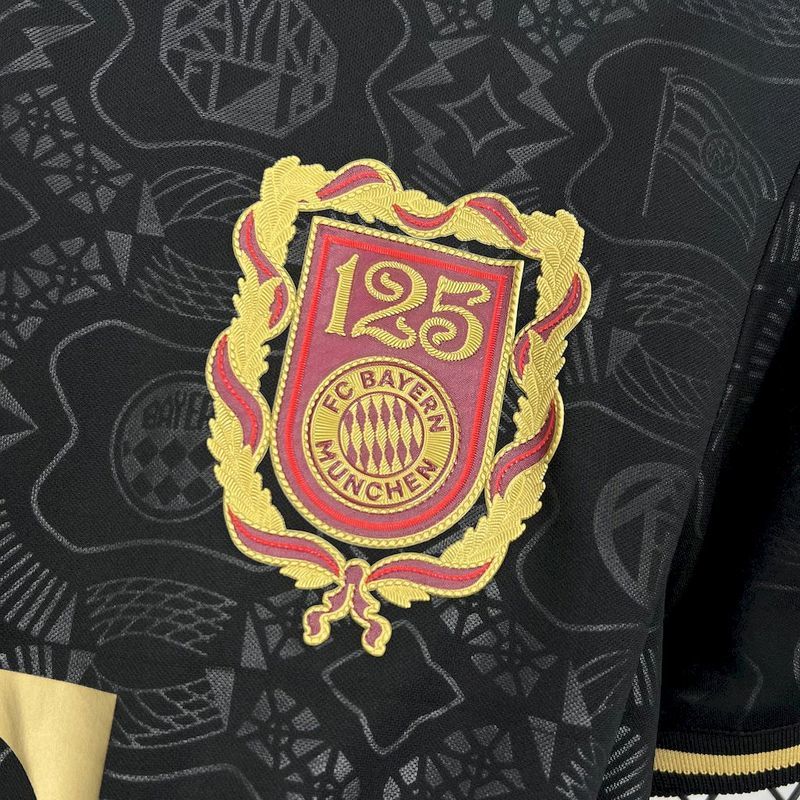 Bayern Munich 2024/25 125th Anniversary Black - Fan Version