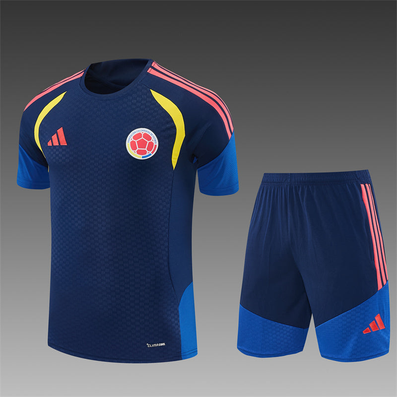 Colombia 2026/27 Royal Blue Training Set (Adult + Kids Sizes)