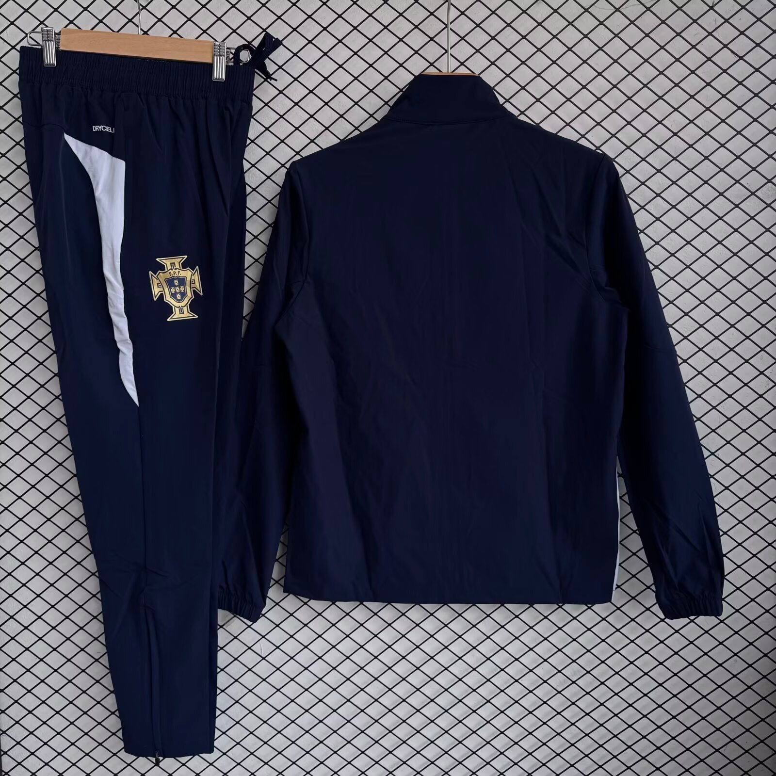Portugal 2026 Navy - Windbreaker Tracksuit