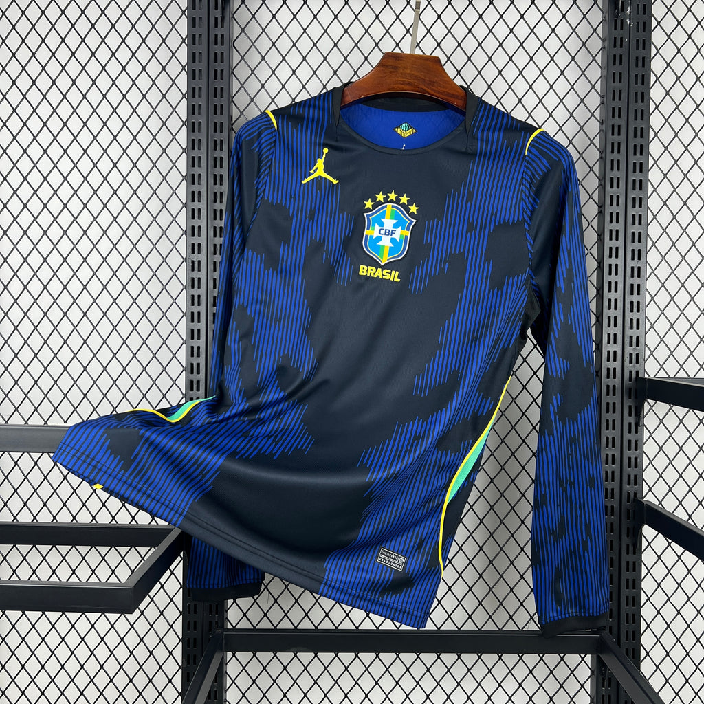 Brazil 2026 Away Long Sleeve - Fan Version