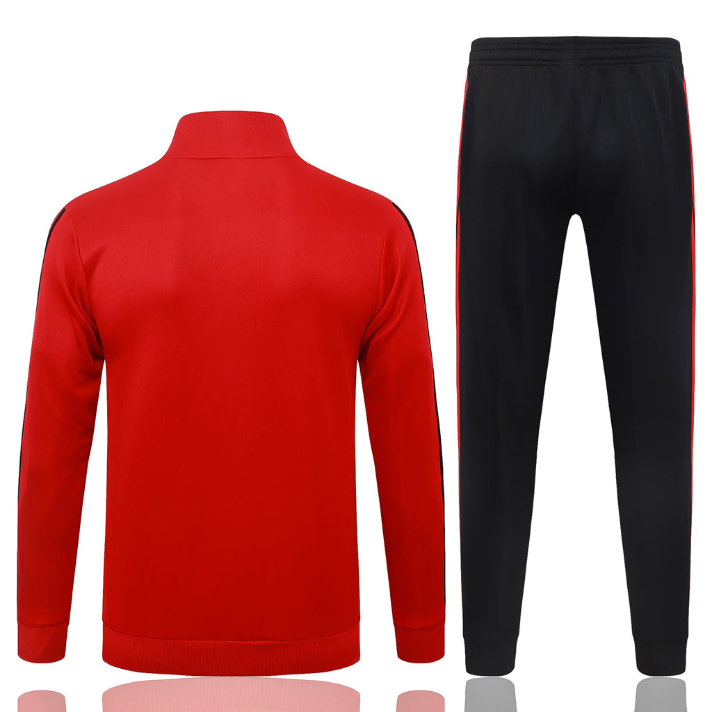 Manchester United 2026/27 Red Black Tracksuit  | Adult + Kids Sizes