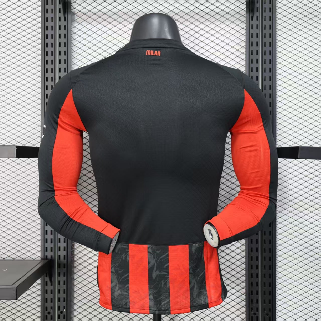 AC Milan 2025/26 Home Long Sleeve - Player Version