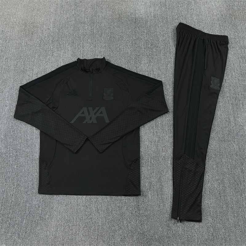Liverpool FC 2026/27 Blackout ¼  Zip Training Set | Adult + Kids Sizes