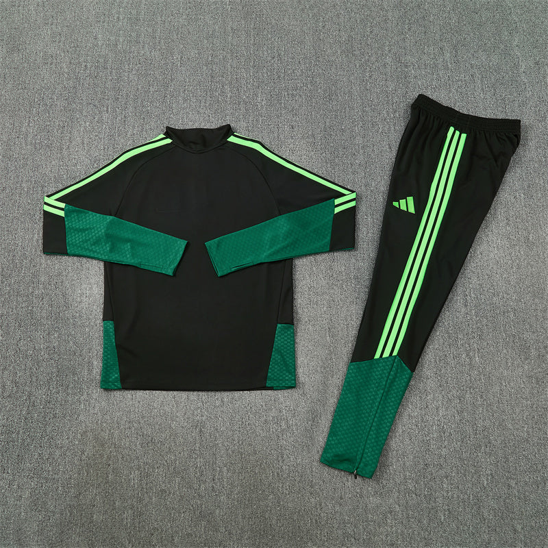 Mexico 2026/27 Black ¼  Zip Training Set | Adult + Kids Sizes