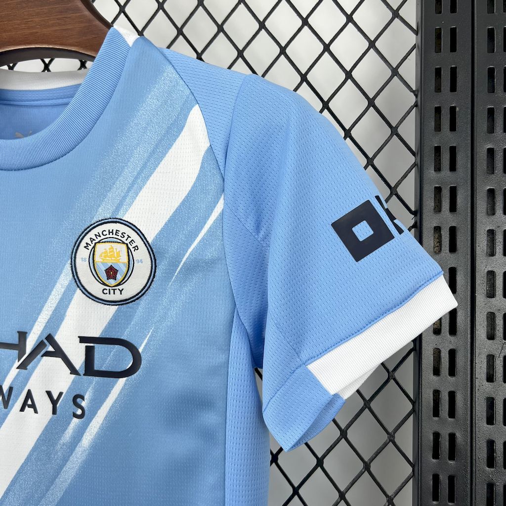 Manchester City 2025/26 Home - Kid Kit