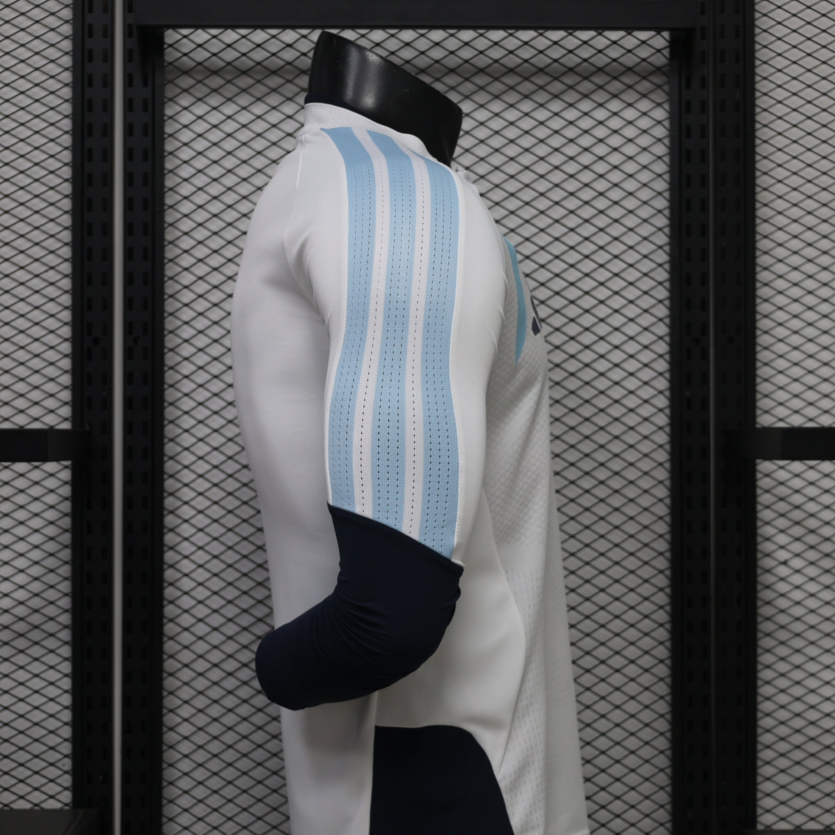 Argentina 2026 White ¼  Zip Player Version Training Top