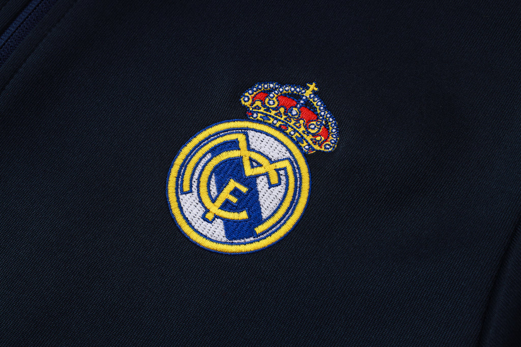 Real Madrid 2026/27 Navy Tracksuit  | Adult + Kids Sizes