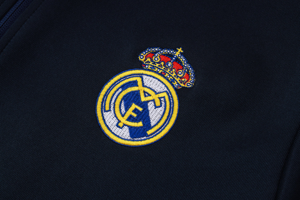 Real Madrid 2026/27 Navy Tracksuit  | Adult + Kids Sizes