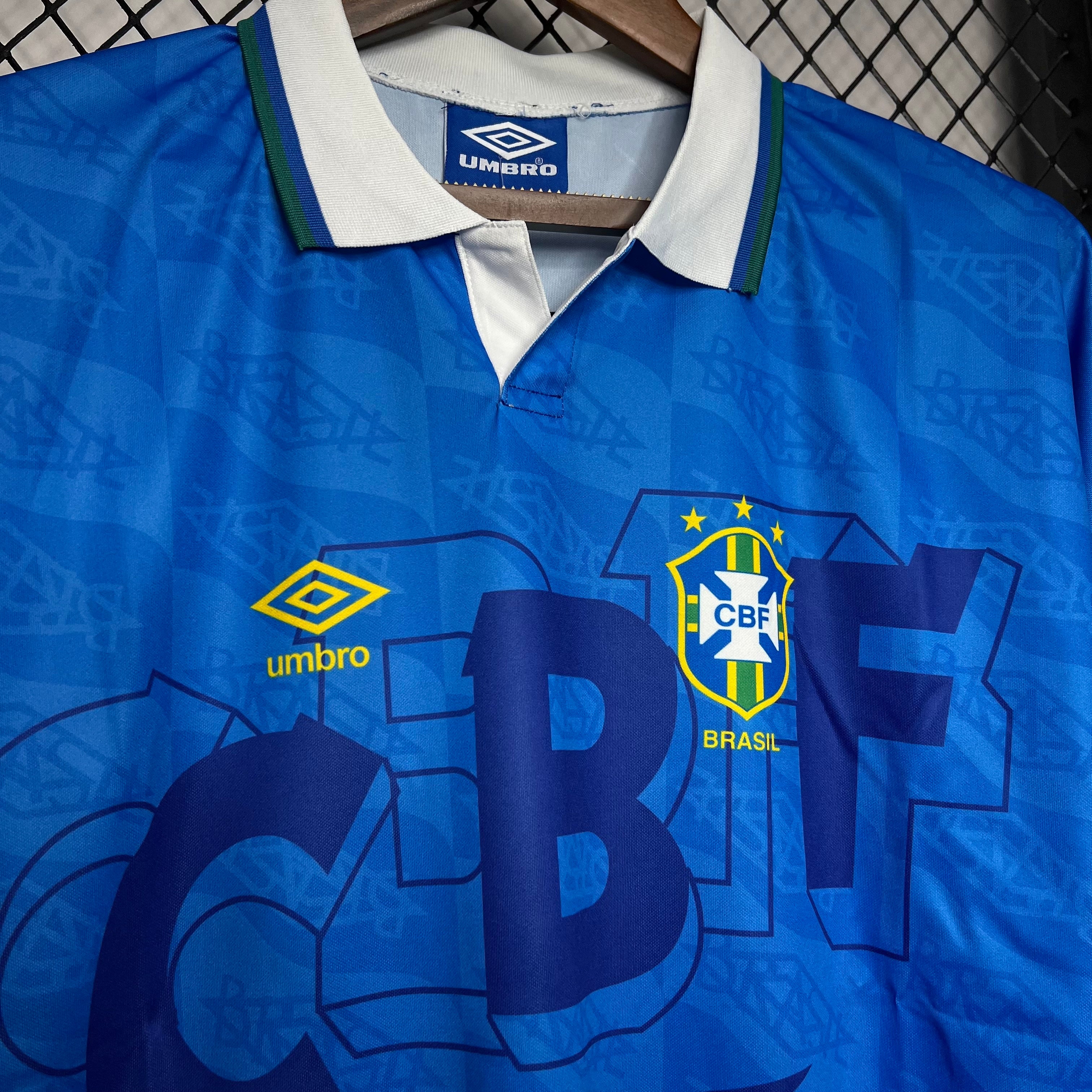 Brazil 1992 Away - Retro