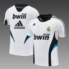 Real Madrid 2008/09 White Retro Training Top