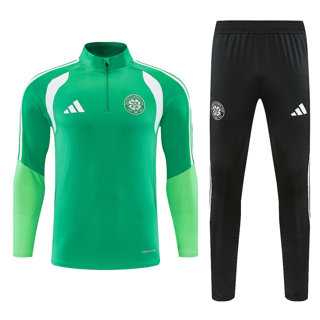 Celtic 2026/27 Green ¼  Zip Training Set