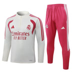 Real Madrid 2026/27 White/Pink  ¼ Zip Training Set | Adult + Kids Sizes