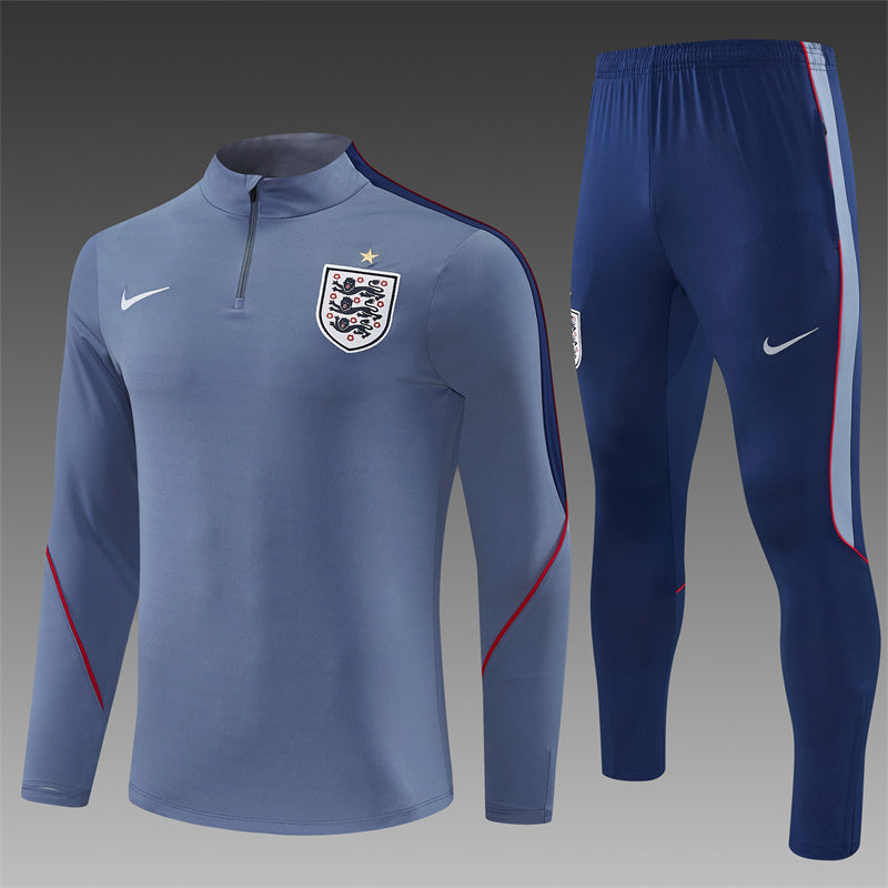 England 2026/27 Grey ¼  Zip Training Set | Adult + Kids Sizes