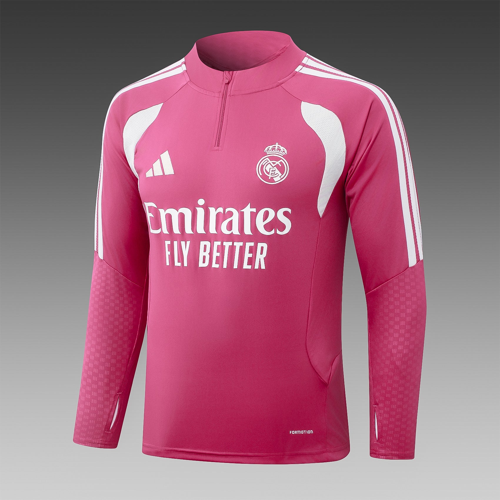 Real Madrid 2026/27 Pink  ¼ Zip Training Set | Adult + Kids Sizes