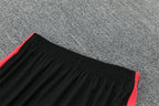 Brazil 2026/27 Black/Red Jordan ¼  Zip Training Set | Adult + Kids Sizes