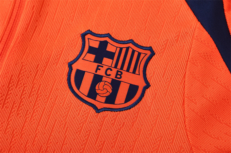 Barcelona 2025/26 Orange T90 ¼ Zip Training Set | Adult + Kids Sizes