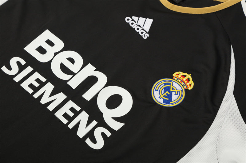 Real Madrid 2006/07 Black Retro Training Top