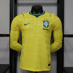 Brazil 2026 Home Long Sleeve - Player Version