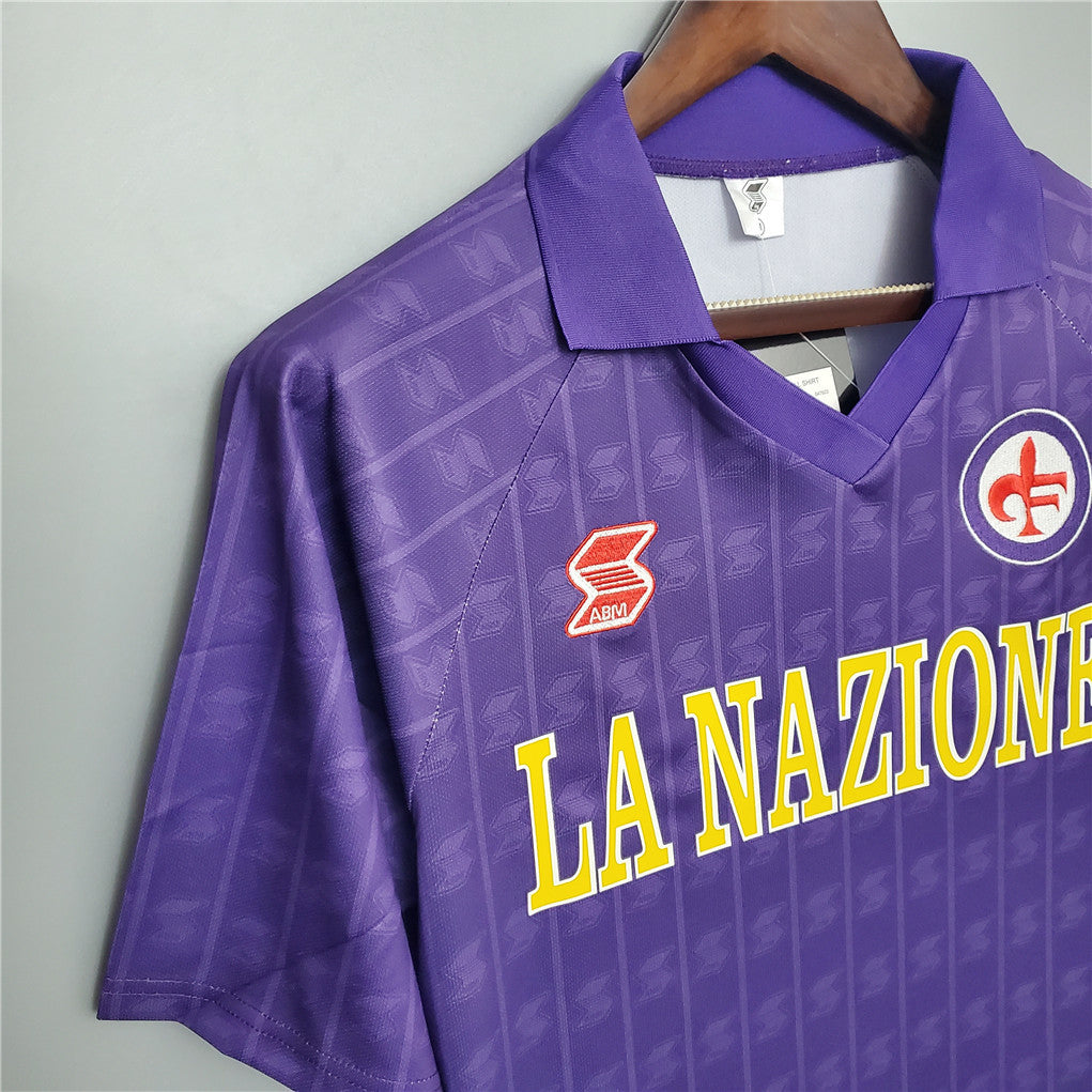 Fiorentina 1989/90 Home - Retro