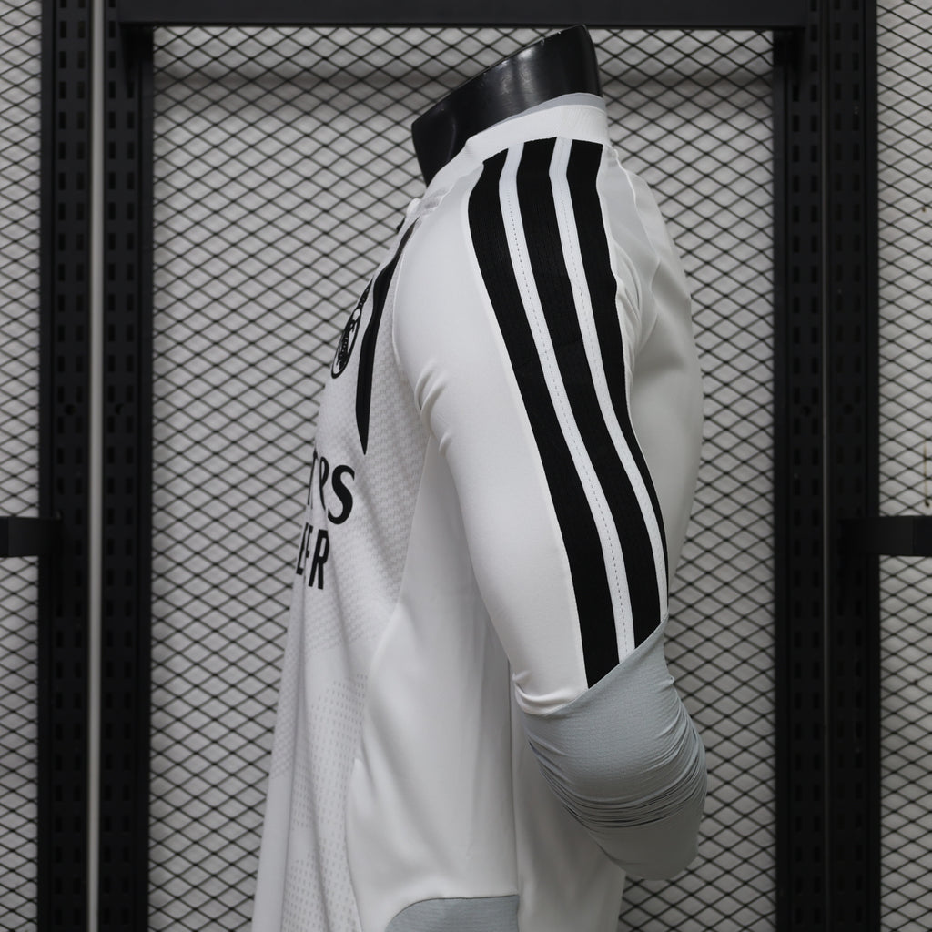 Real Madrid 2026/27 White/Black ¼  Zip Player Version Training Top