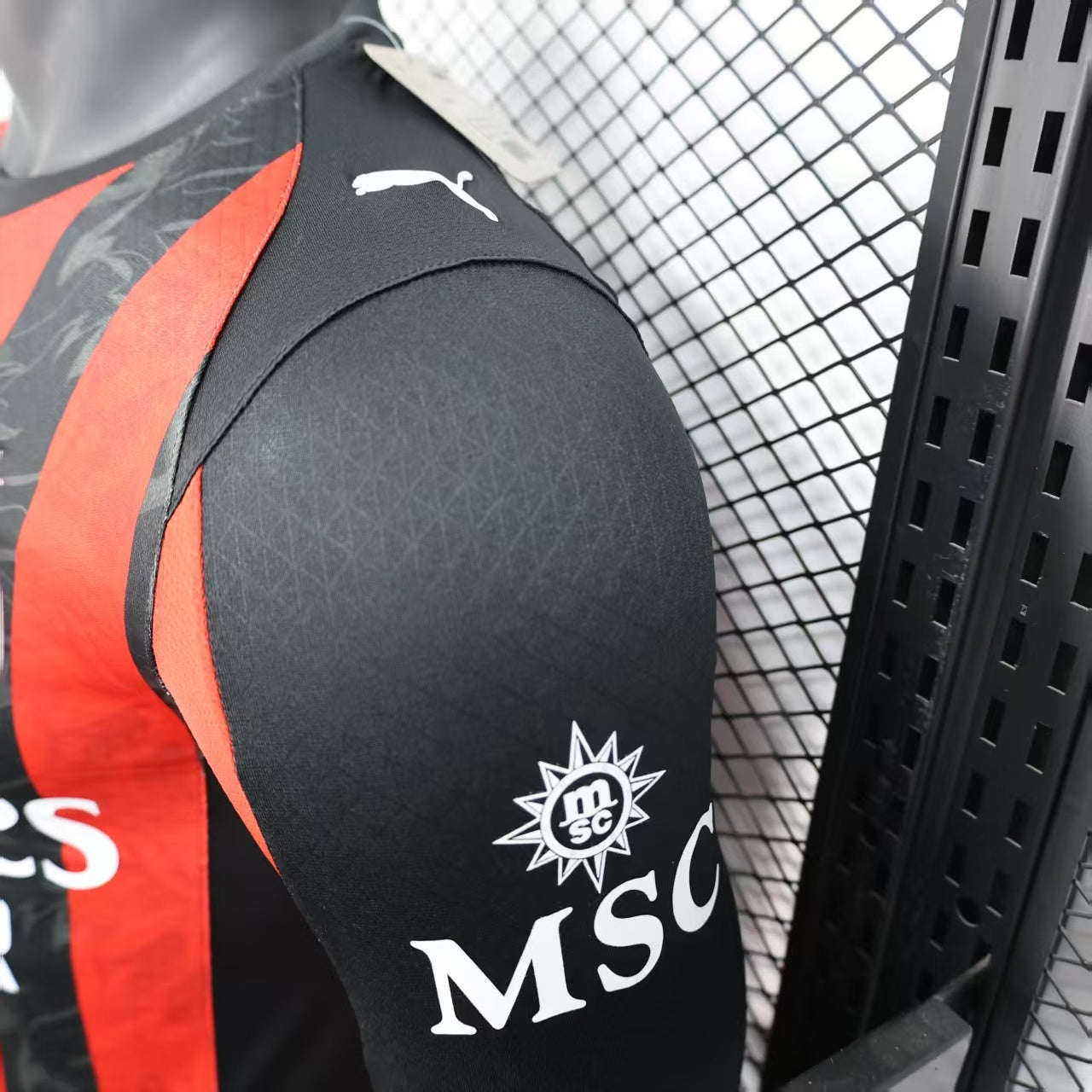 AC Milan 2025/26 Home Long Sleeve - Player Version
