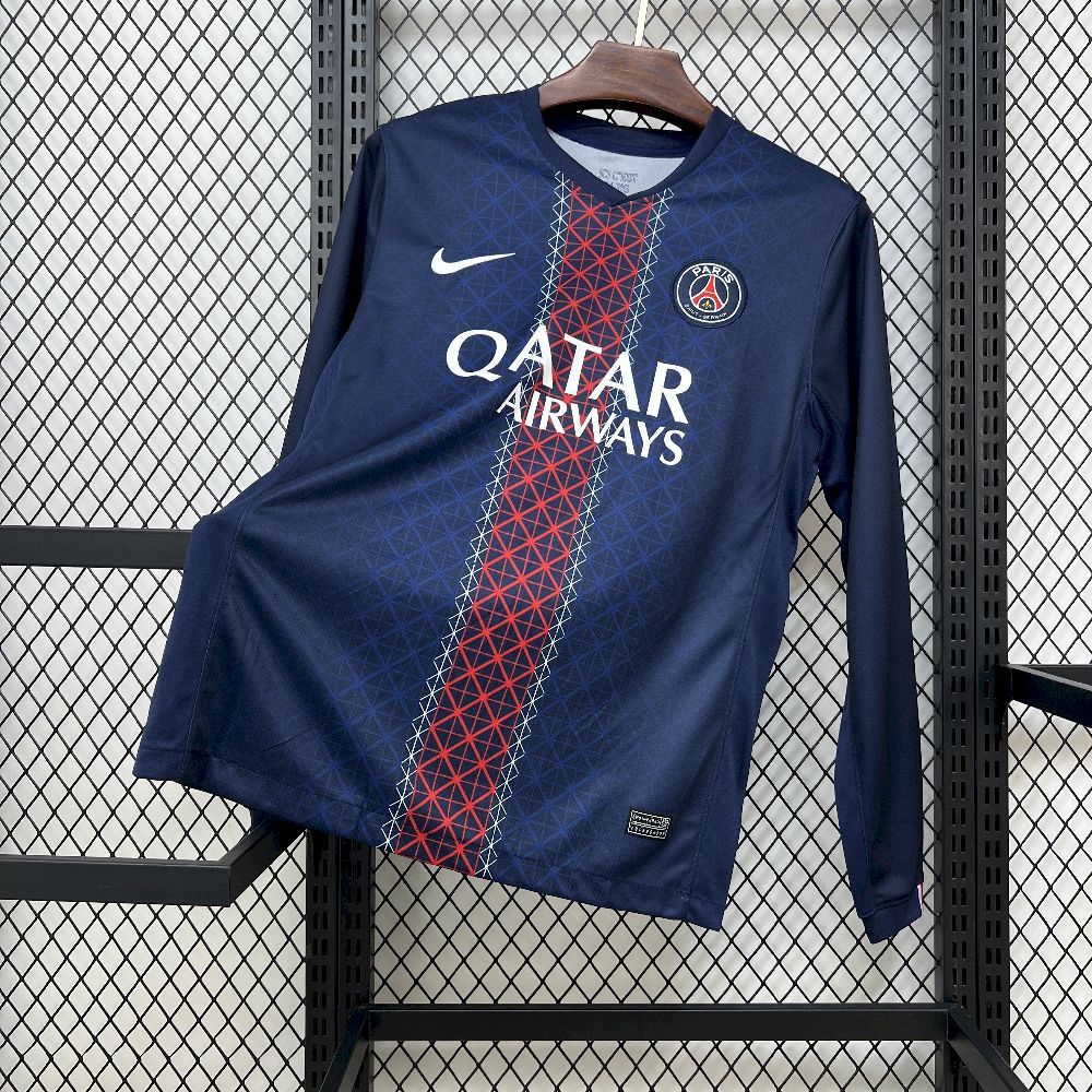 Paris Saint-Germain 2025/26 Home Long Sleeve - Fan Version