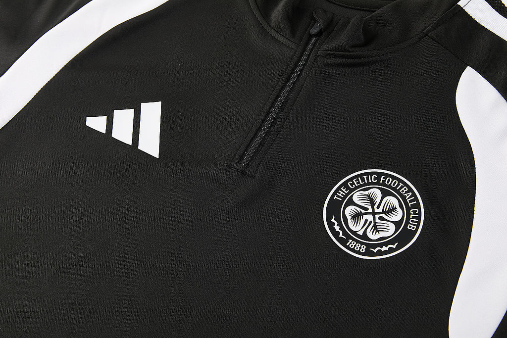 Celtic 2026/27 Black ¼  Zip Training Set