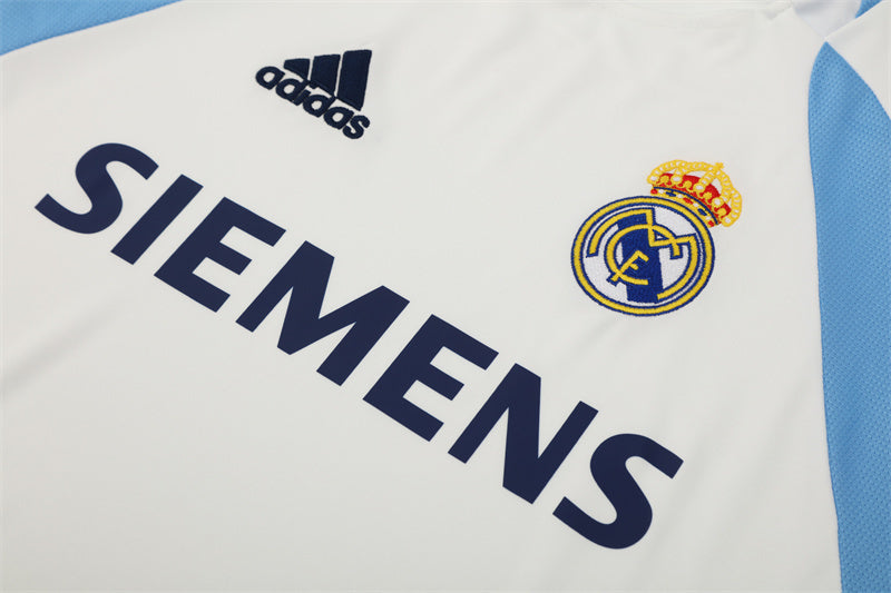 Real Madrid 2005/06 White Retro Training Top
