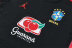 Brazil 2026/27 Black Red Training Set (Adult + Kids Sizes)