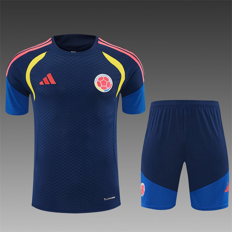 Colombia 2026/27 Royal Blue Training Set (Adult + Kids Sizes)